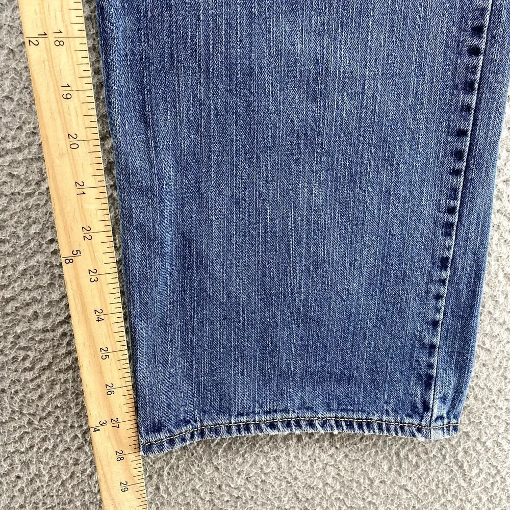VTG Polo Ralph Lauren RL Ashmore‎ Jeans Men's 34x28* Wide Skater 90's Streetwear